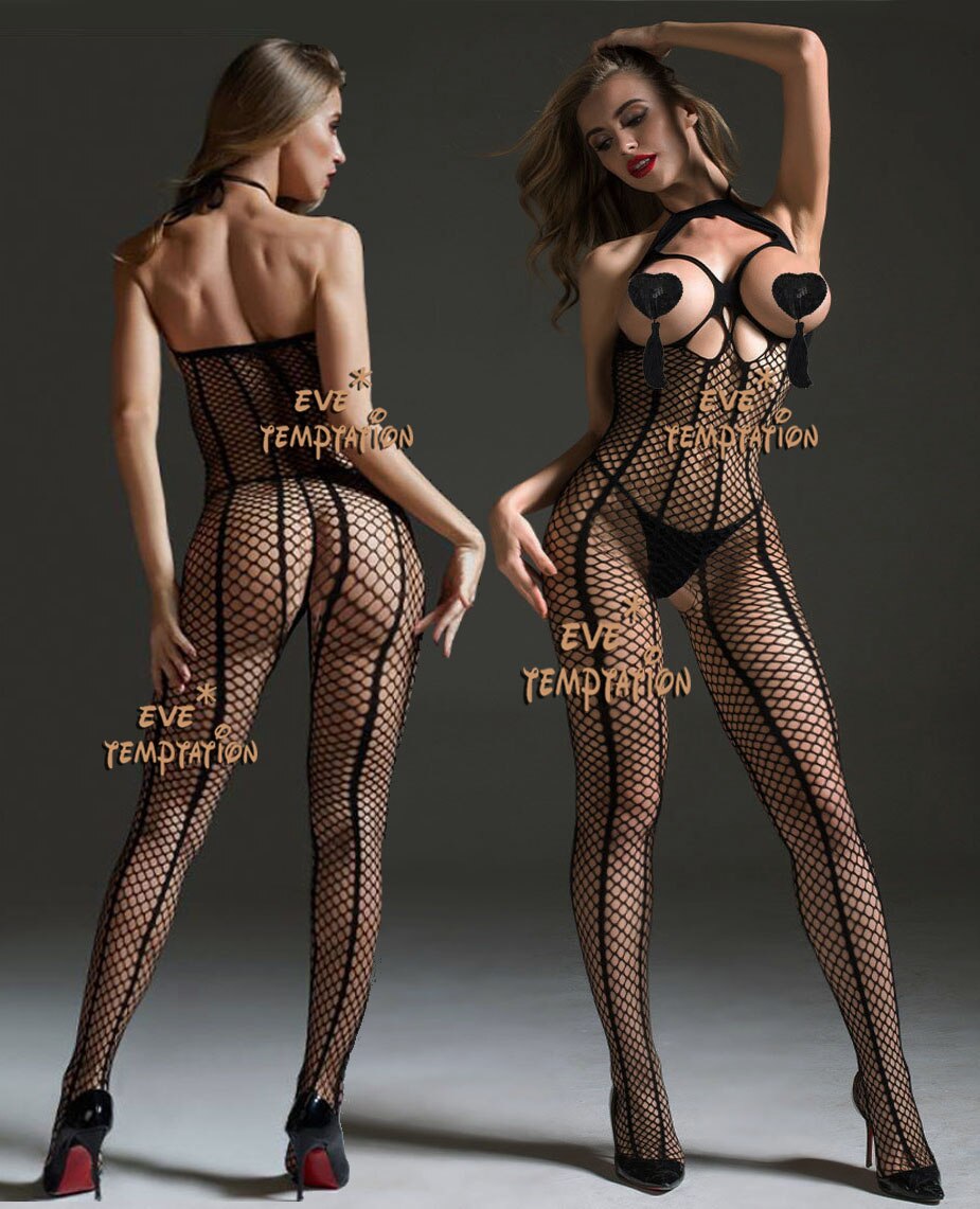 Erotic Strappy Bodysuit