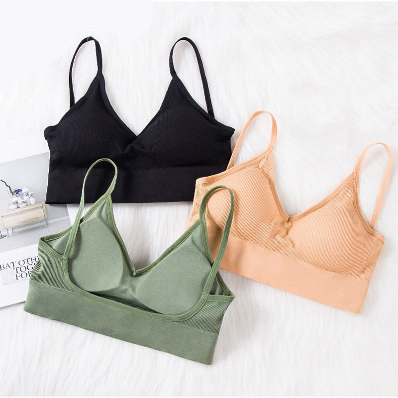 Women's Deep Back Light Padded Bralette