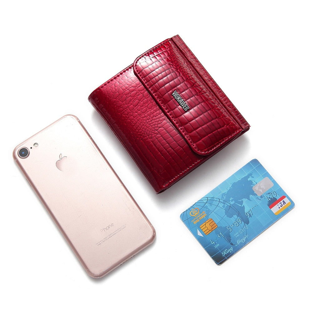 Women's Compact Leather Wallet