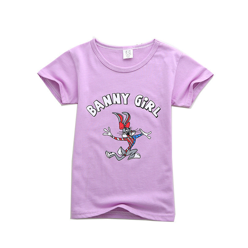 Girl's Bright Cotton T-Shirt