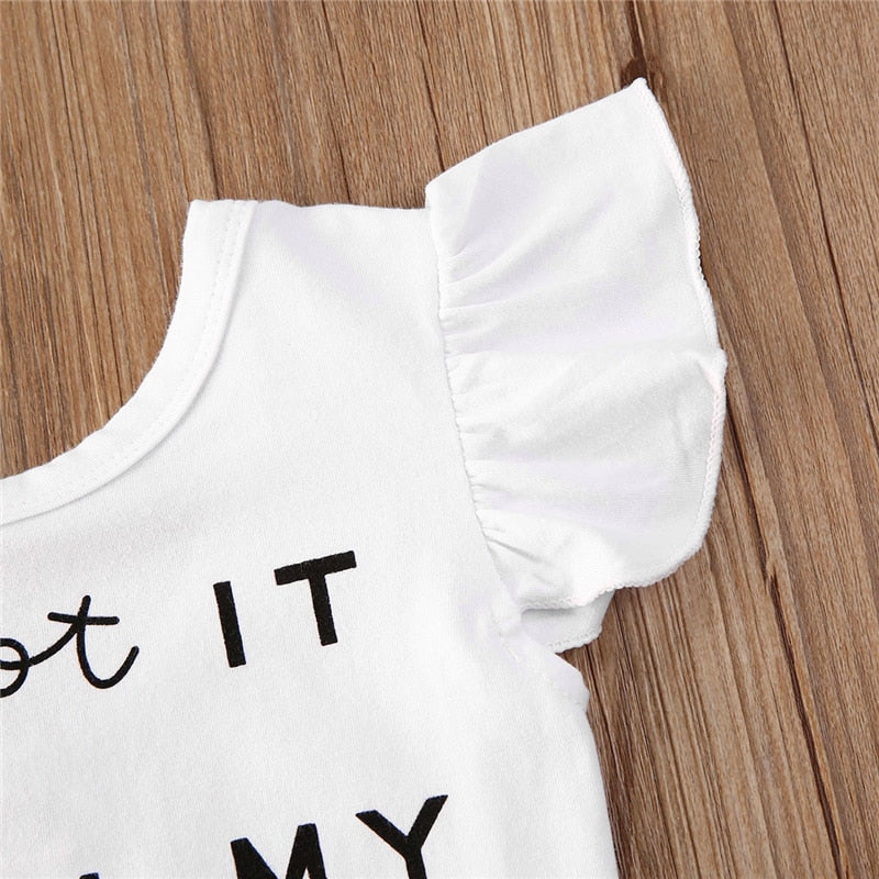 Girl's Cotton Casual Clothing Set