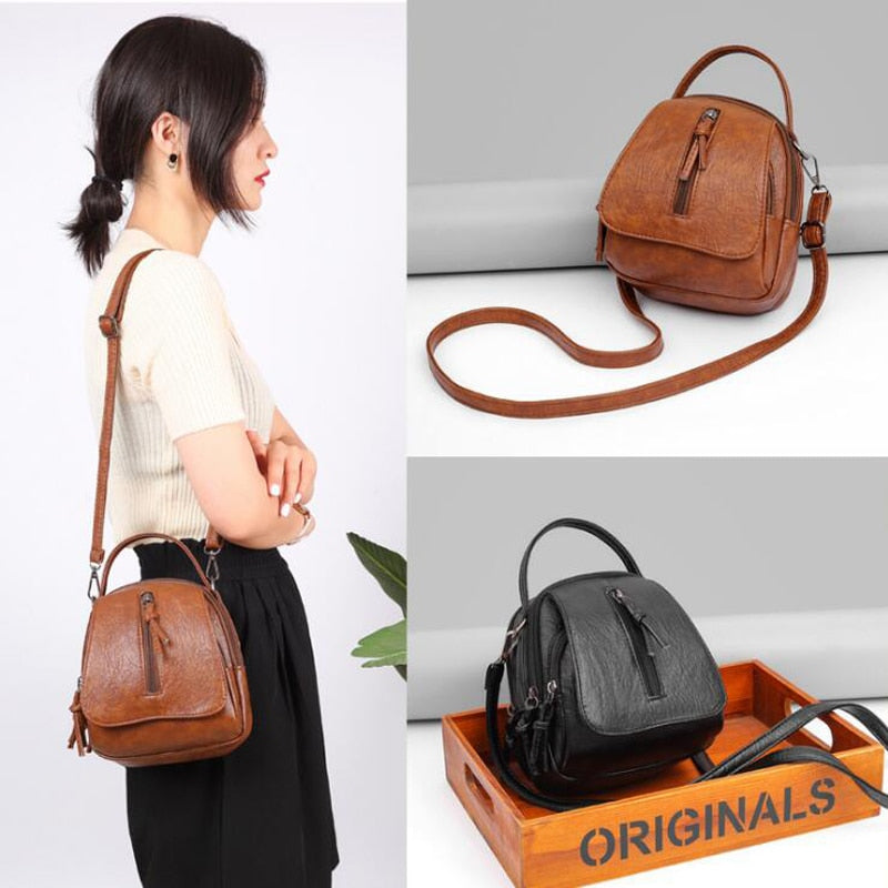 Women's Preppy Style Shoulder Bag
