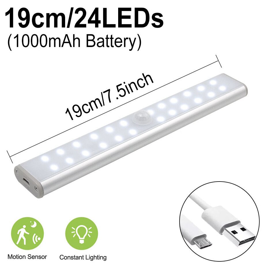 6/10 LEDs PIR LED Motion Sensor Light