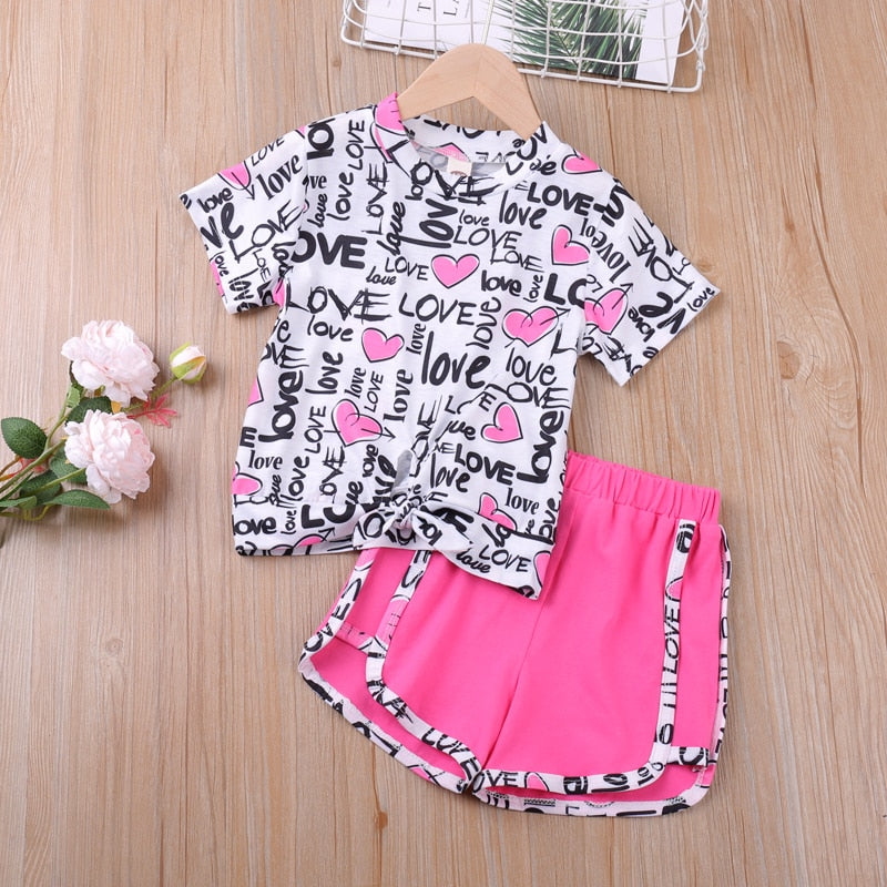 Summer Clothing Set for Girls