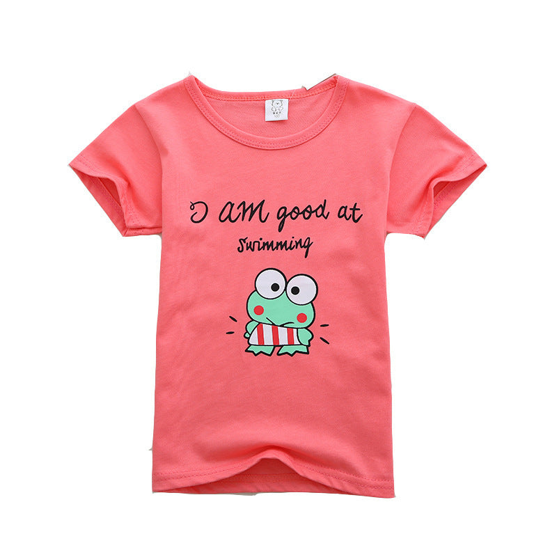 Girl's Bright Cotton T-Shirt