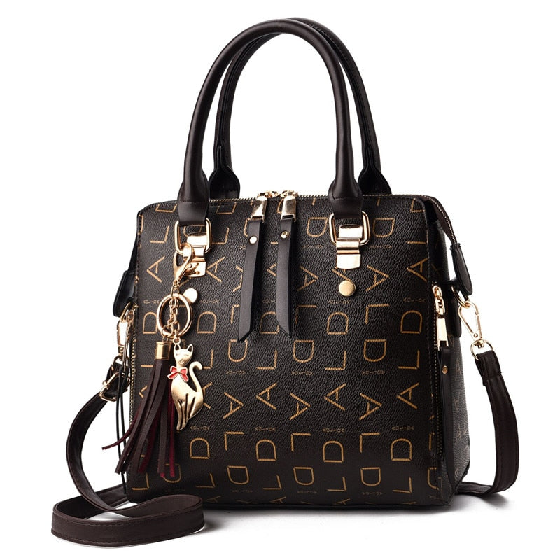 Luxury Women's Crossbody Bag in Print