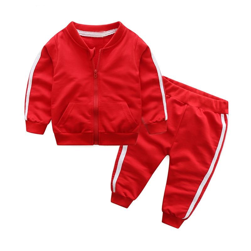 Striped Sports Set for Baby Boy