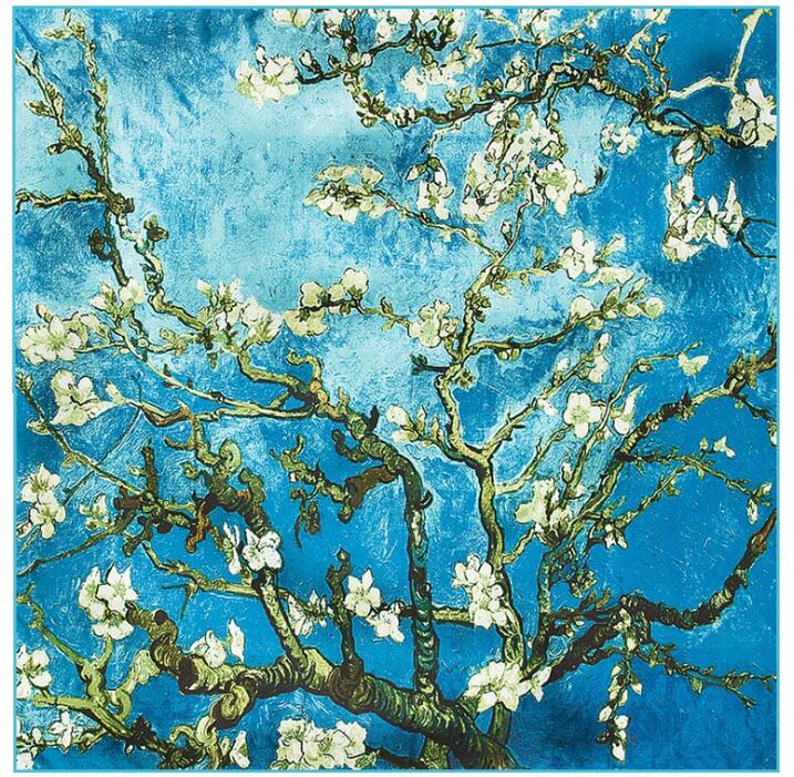 Women's Pure Silk Head Scarf