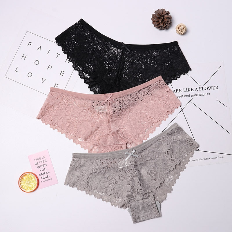 Women's Lace Patterned Panties