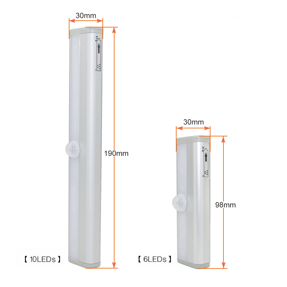 6/10 LEDs PIR LED Motion Sensor Light