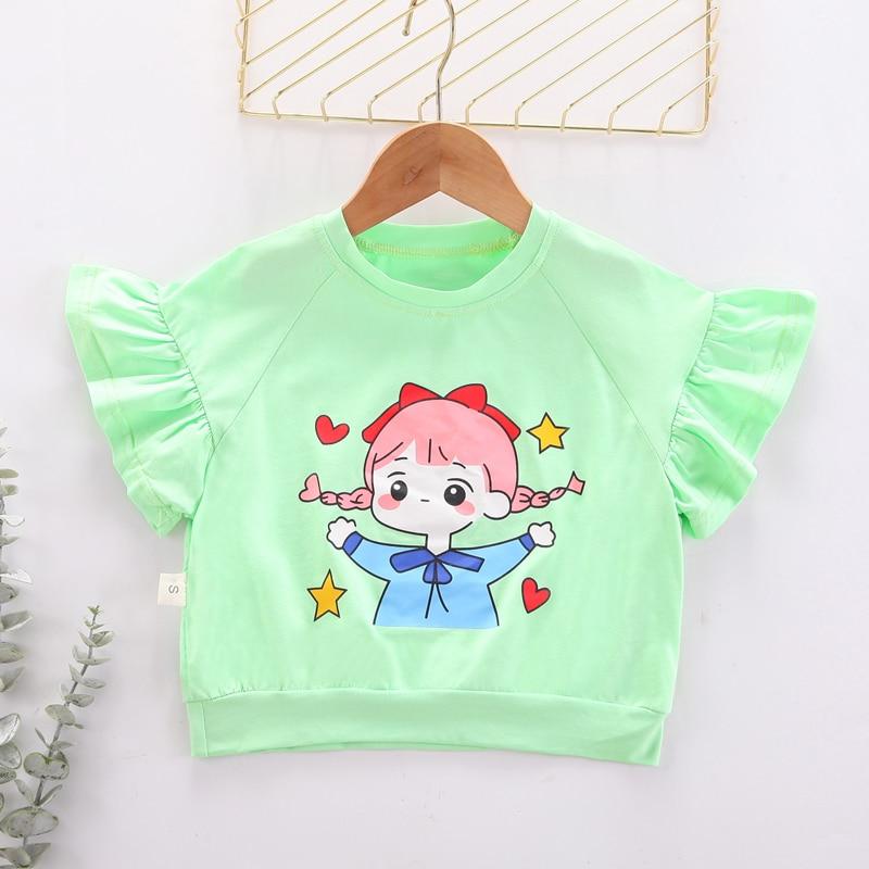 Long Sleeve Baby Shirt with Cartoon Prints
