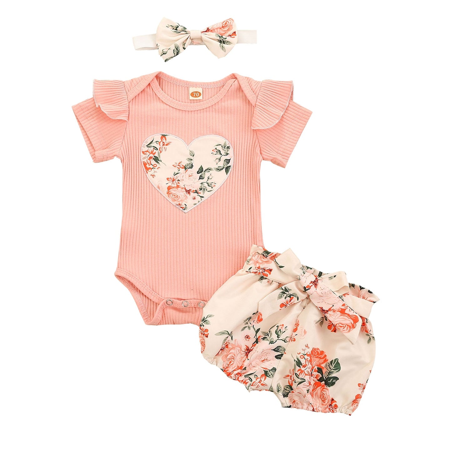 Girl's Cotton Casual Clothing Set