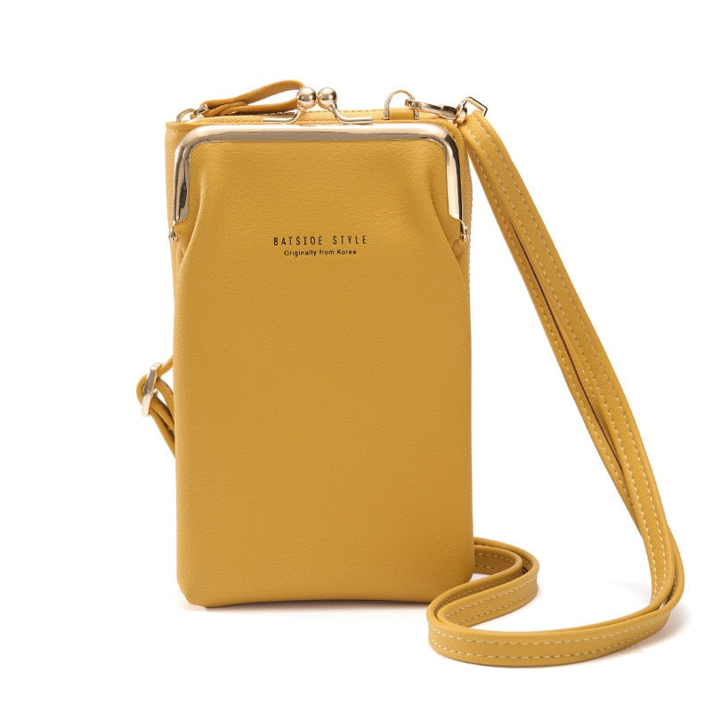 Women's Mini Colorful Crossbody Wallet Bag