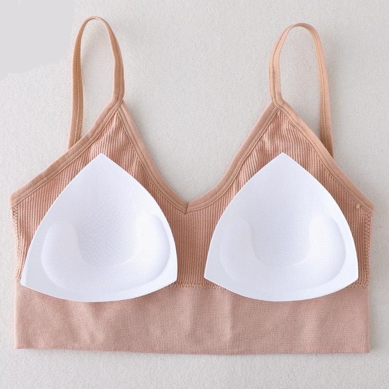 Women's Deep Back Light Padded Bralette