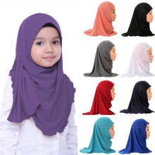 Girl's Muslim Soft Hijab