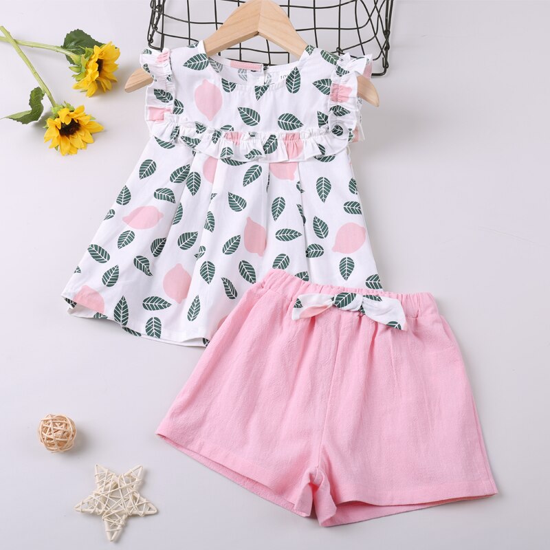 Summer Clothing Set for Girls