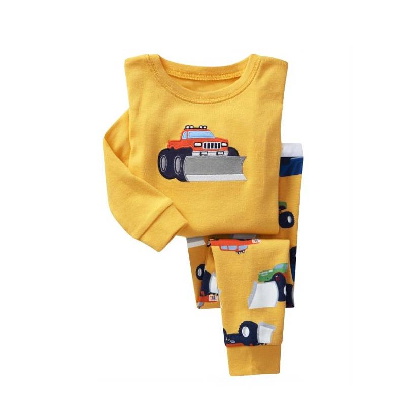 Kid's Colorful Printed Cotton Pajamas