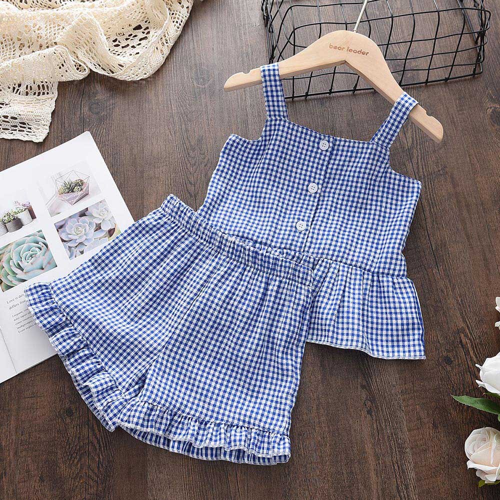 Girls Summer Clothing Set 2 Pcs