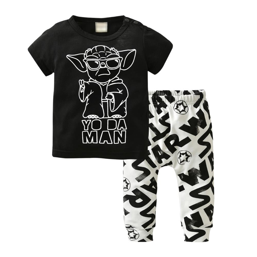 Newborns "Like A Boss" Clothing Set 2 Pcs