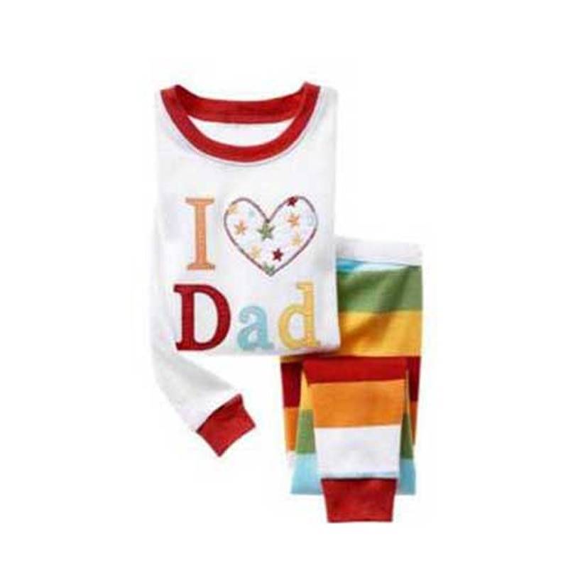 Kid's Colorful Printed Cotton Pajamas