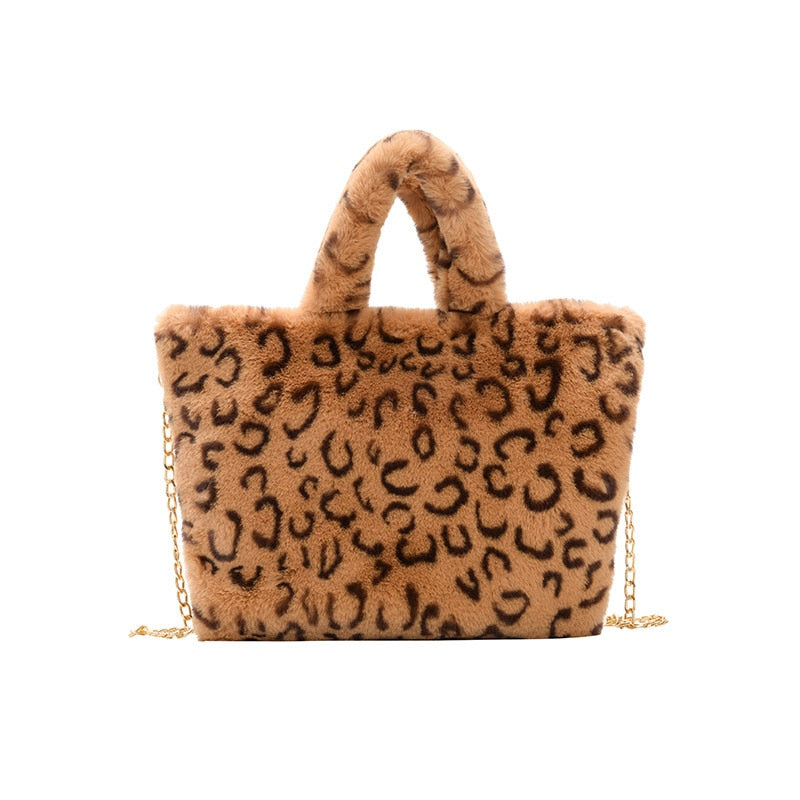 Women's Wild One Plush Tote Bag