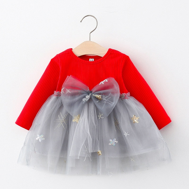 Girls A-Line Autumn Dress