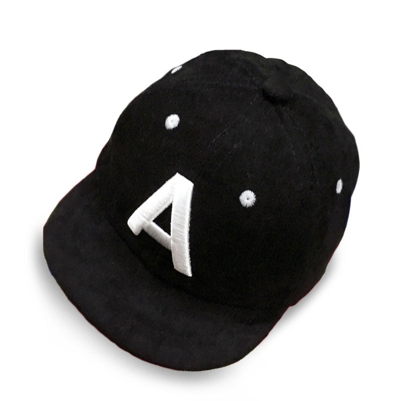 Boy's Letter Printed Cotton Cap