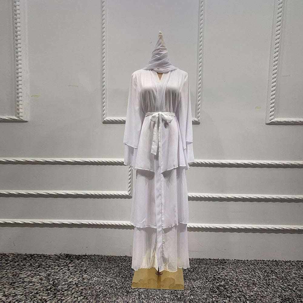 Women's Muslim Chiffon Abaya