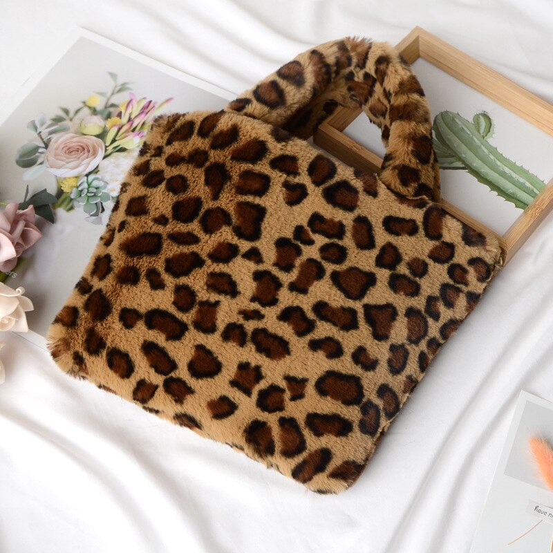 Women's Wild One Plush Tote Bag