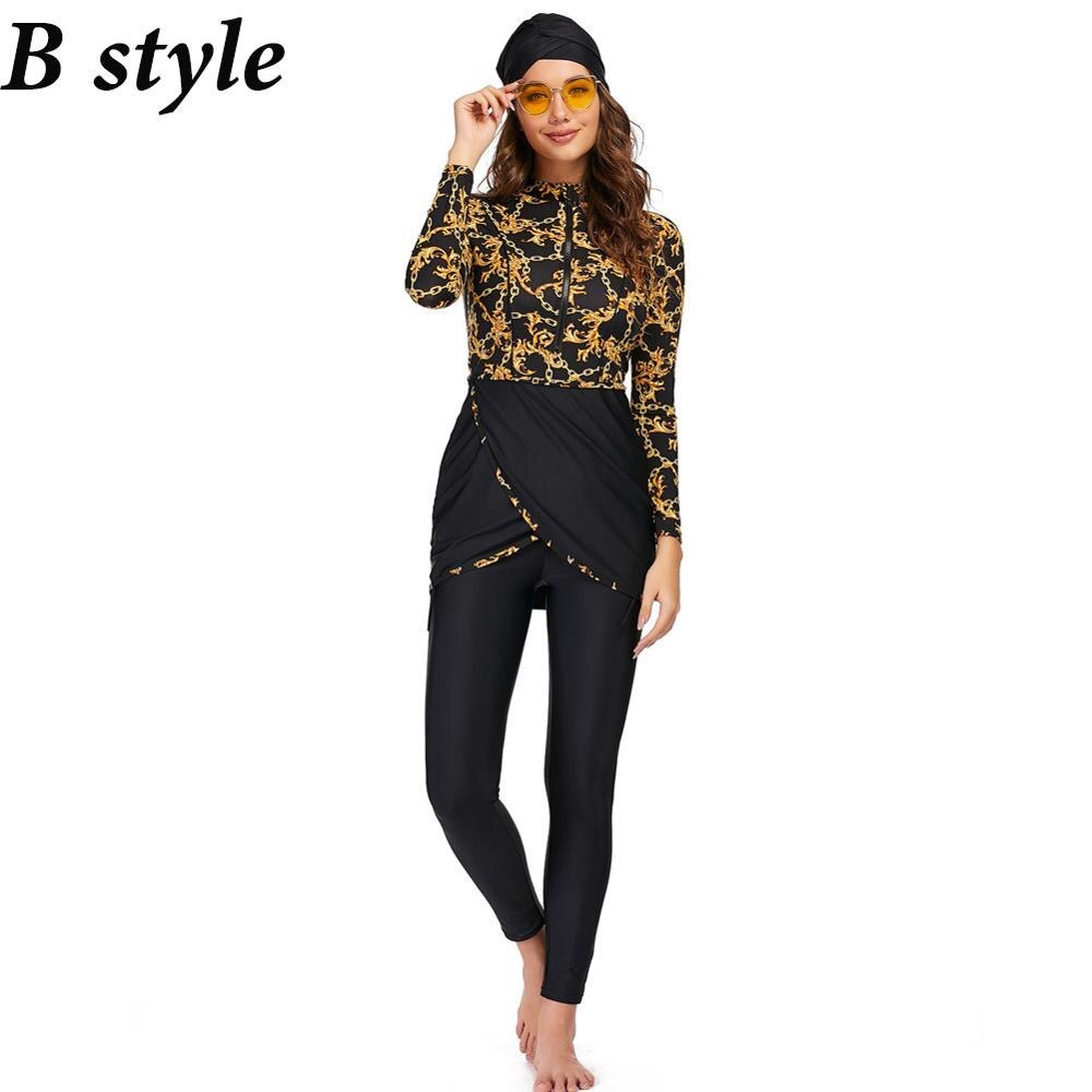 Muslim Swimsuit 3 Pcs Set