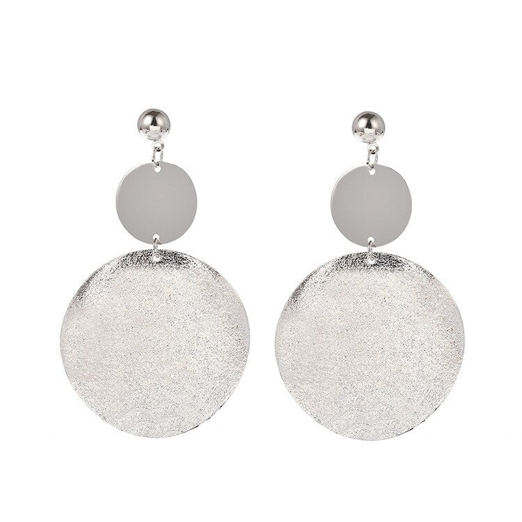 Women's Large Geometric Earrings