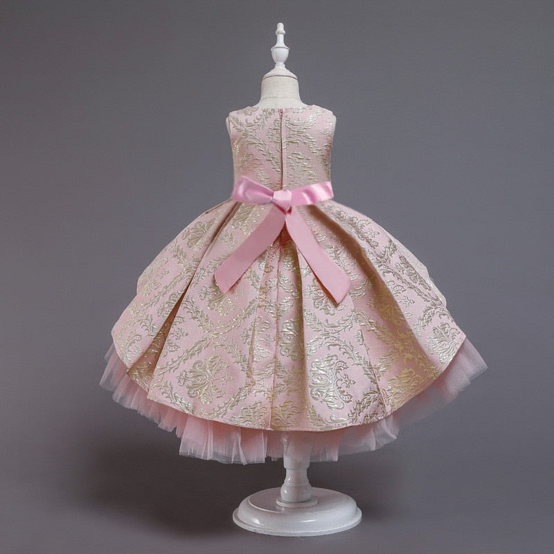 Girls Vintage Embroidery Dress