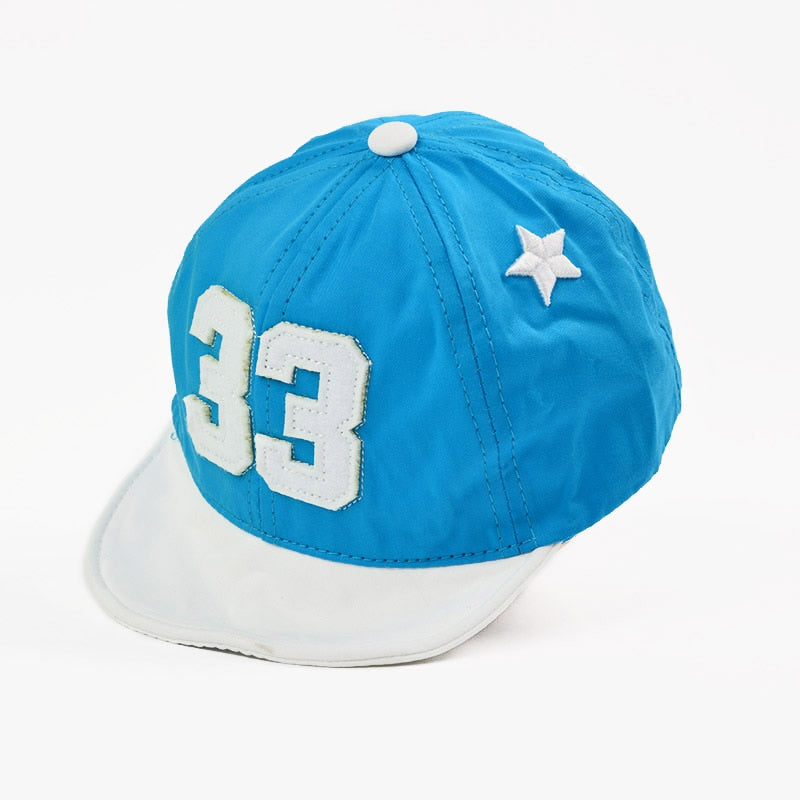 Boy's Letter Printed Cotton Cap