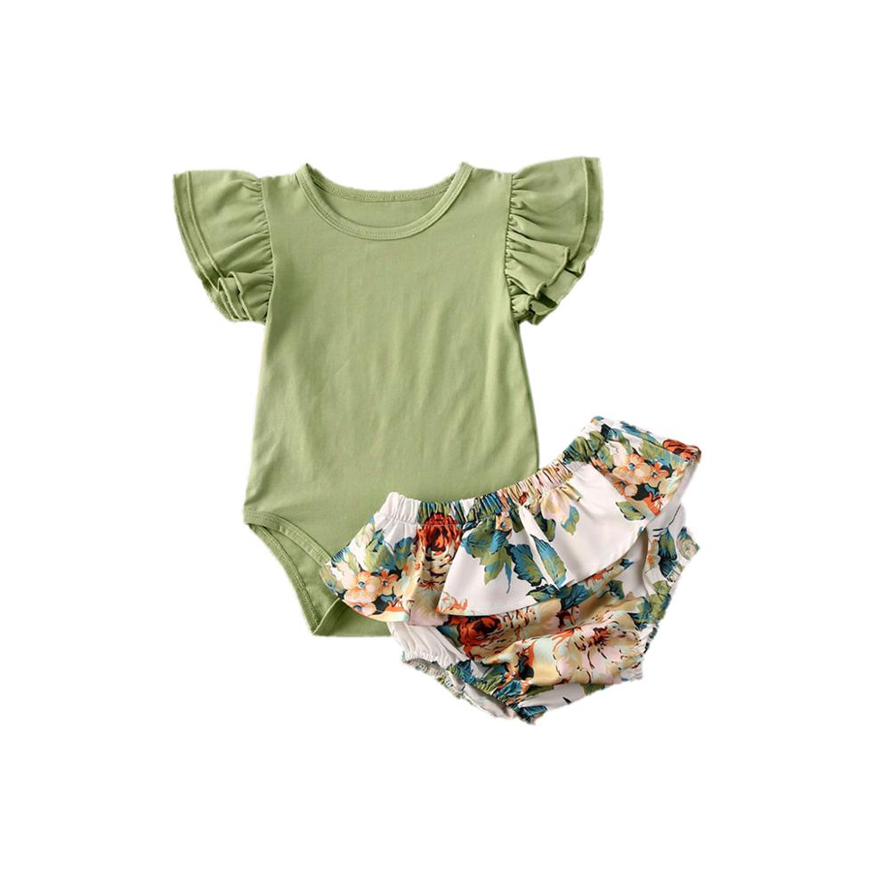 Girl's Cotton Casual Clothing Set