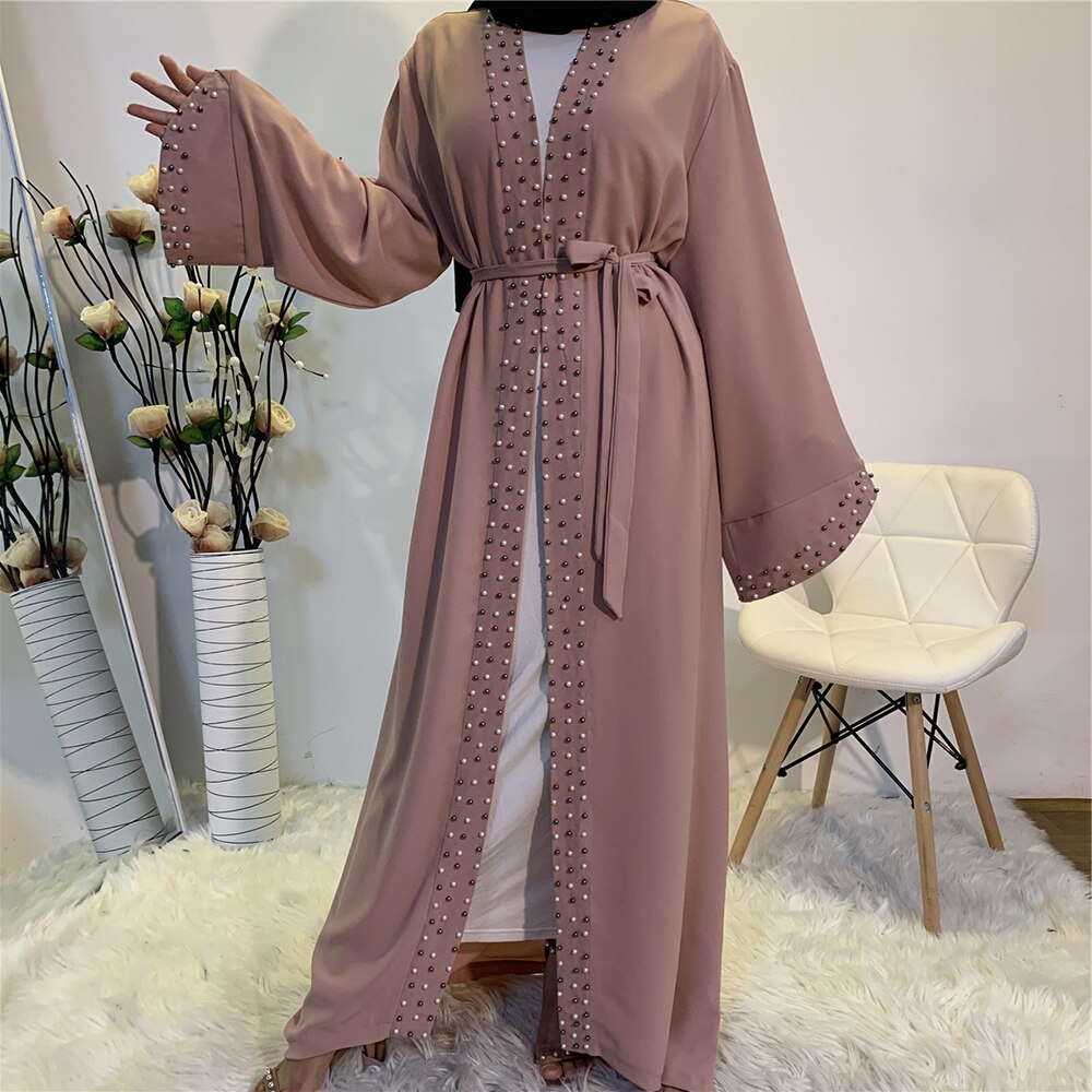 Women's Muslim Solid Kaftan