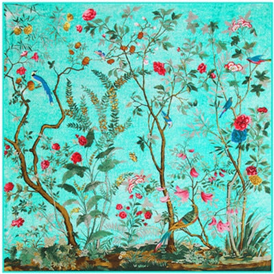 Women's Pure Silk Head Scarf