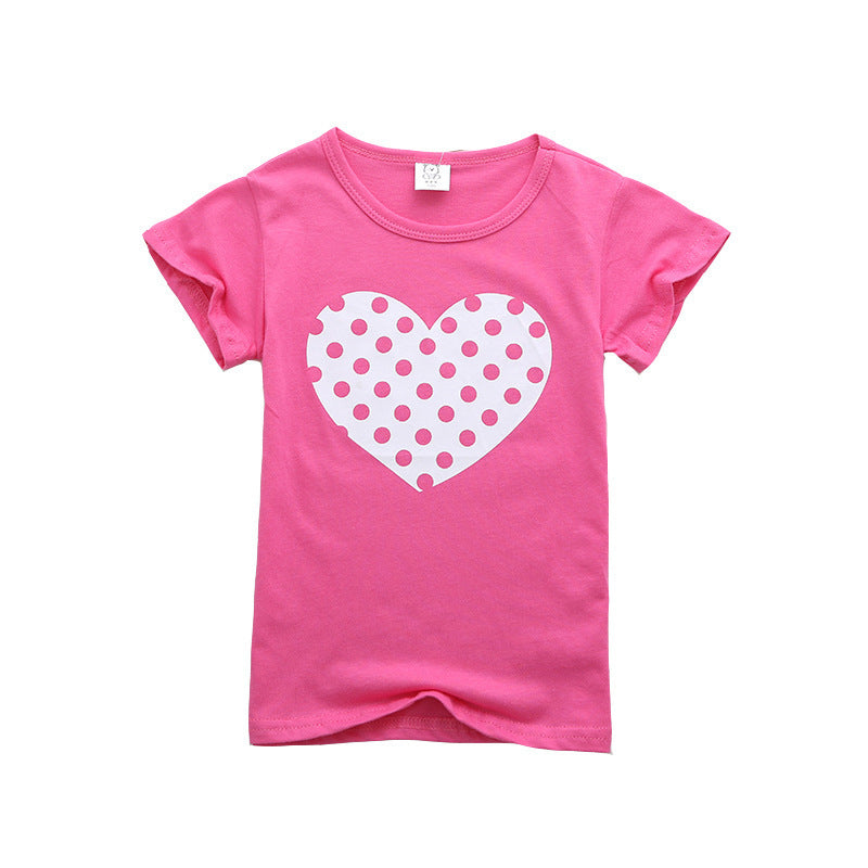 Girl's Bright Cotton T-Shirt