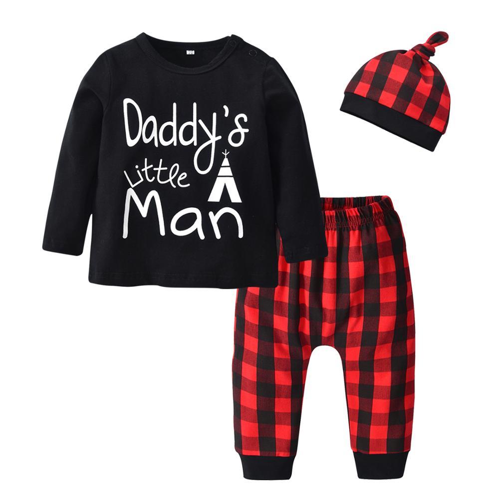 Baby's Printed Sweatshir, Pants and Beanie 3 Pcs Set