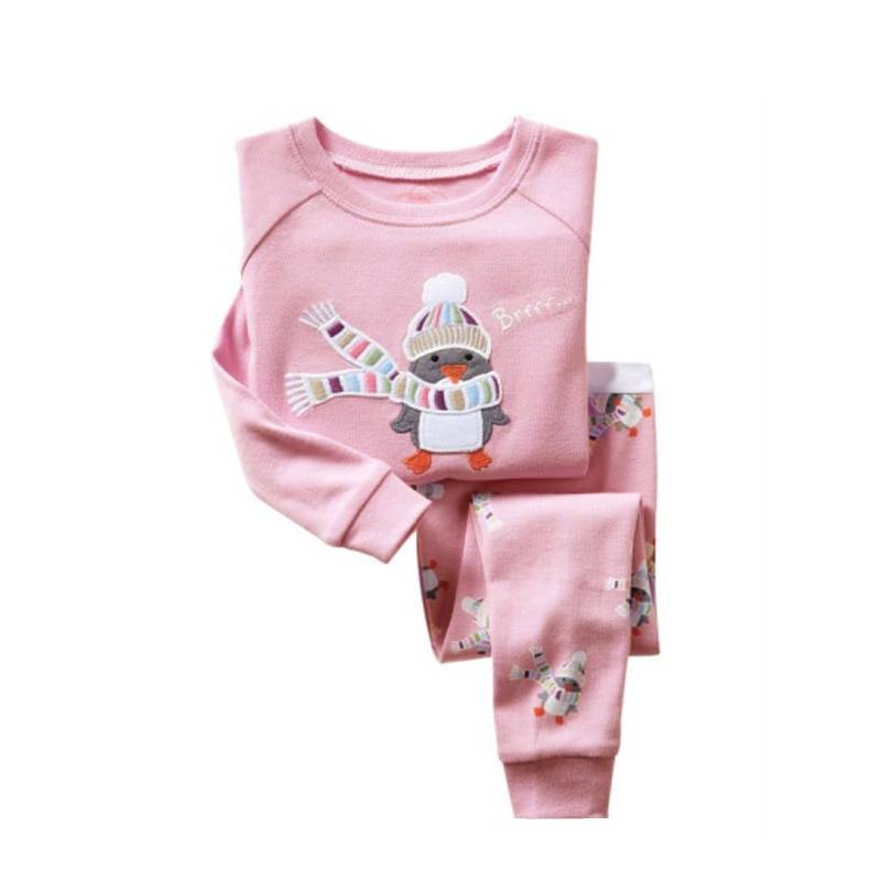Kid's Colorful Printed Cotton Pajamas