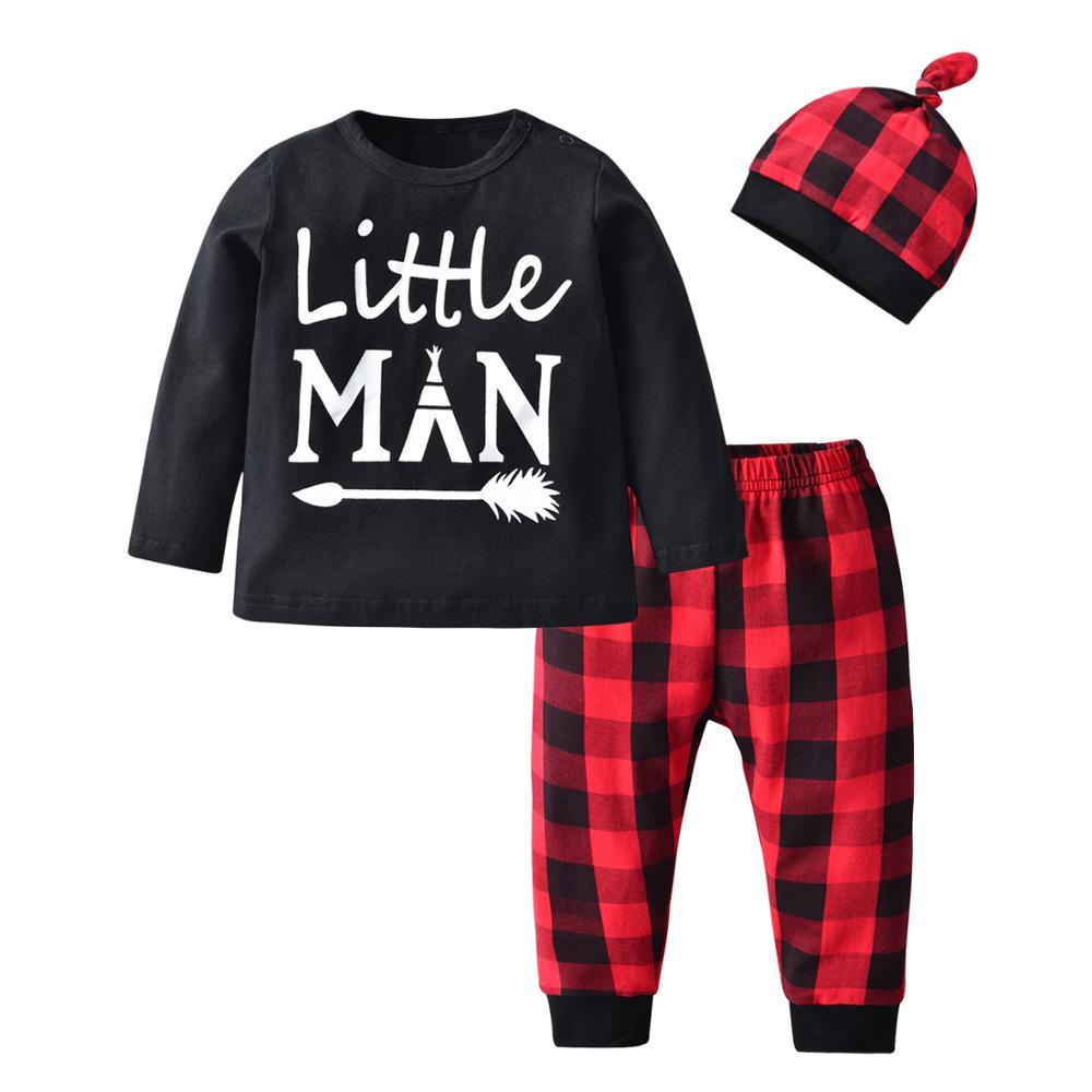 Baby's Printed Sweatshir, Pants and Beanie 3 Pcs Set