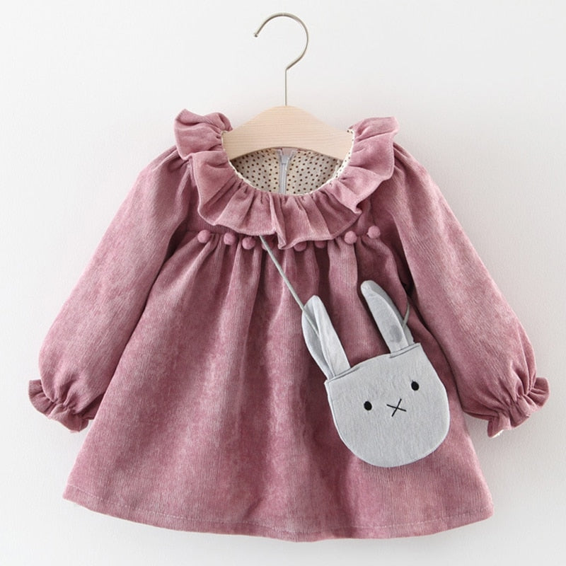 Girls A-Line Autumn Dress