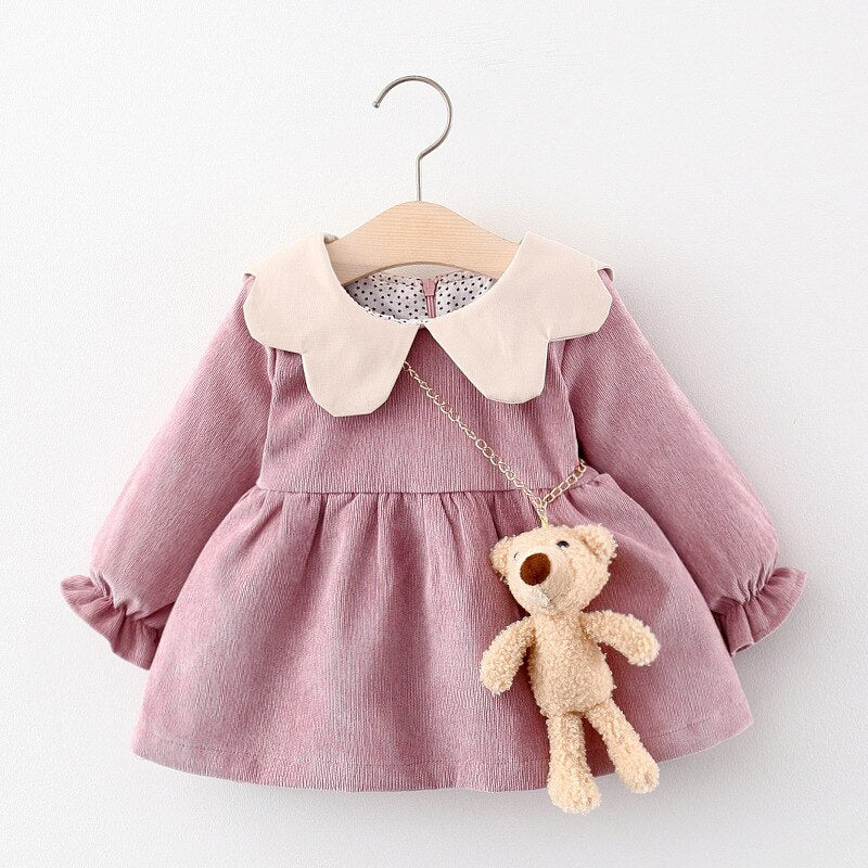 Girls A-Line Autumn Dress