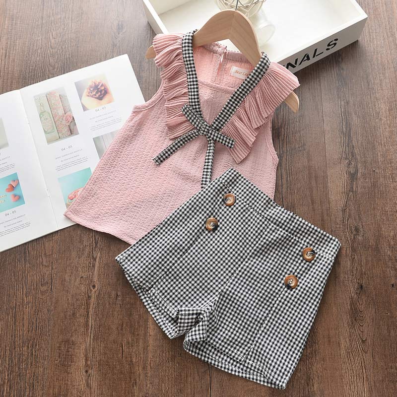 Girls Summer Clothing Set 2 Pcs