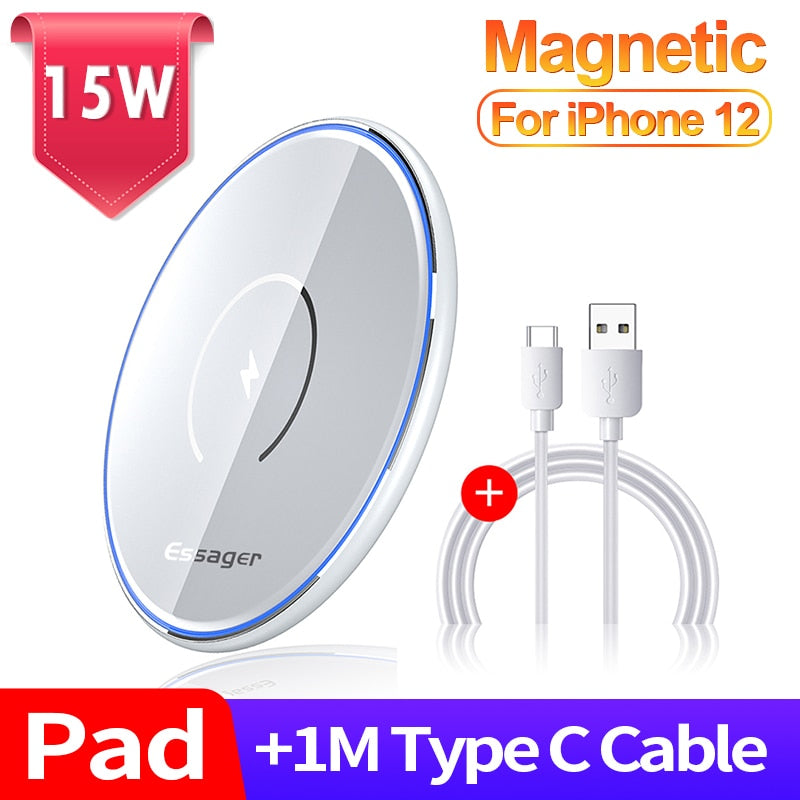 Glossy Design Wireless Phone Charger