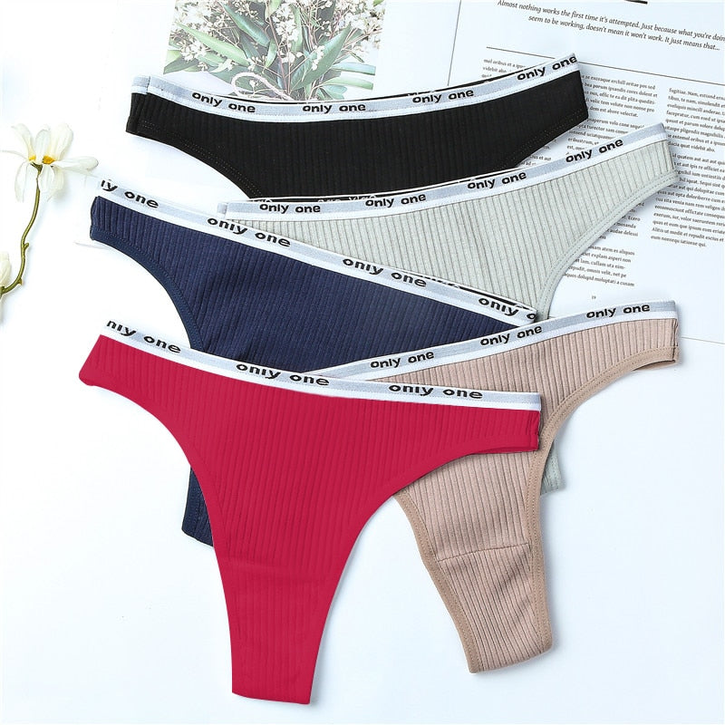 Women's G-String Panty 3 Pcs Set